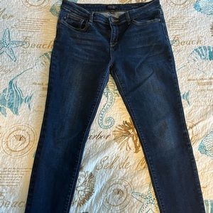 Judy Blue set/lot skinny jeans black and denim